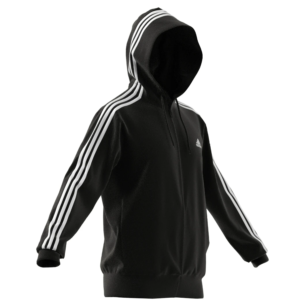 ADIDAS 3-Stripes FT Full Zip Hoody - Hoodie 5 ADIDAS 3-Stripes FT Full Zip Hoody - Hoodie - Image 3