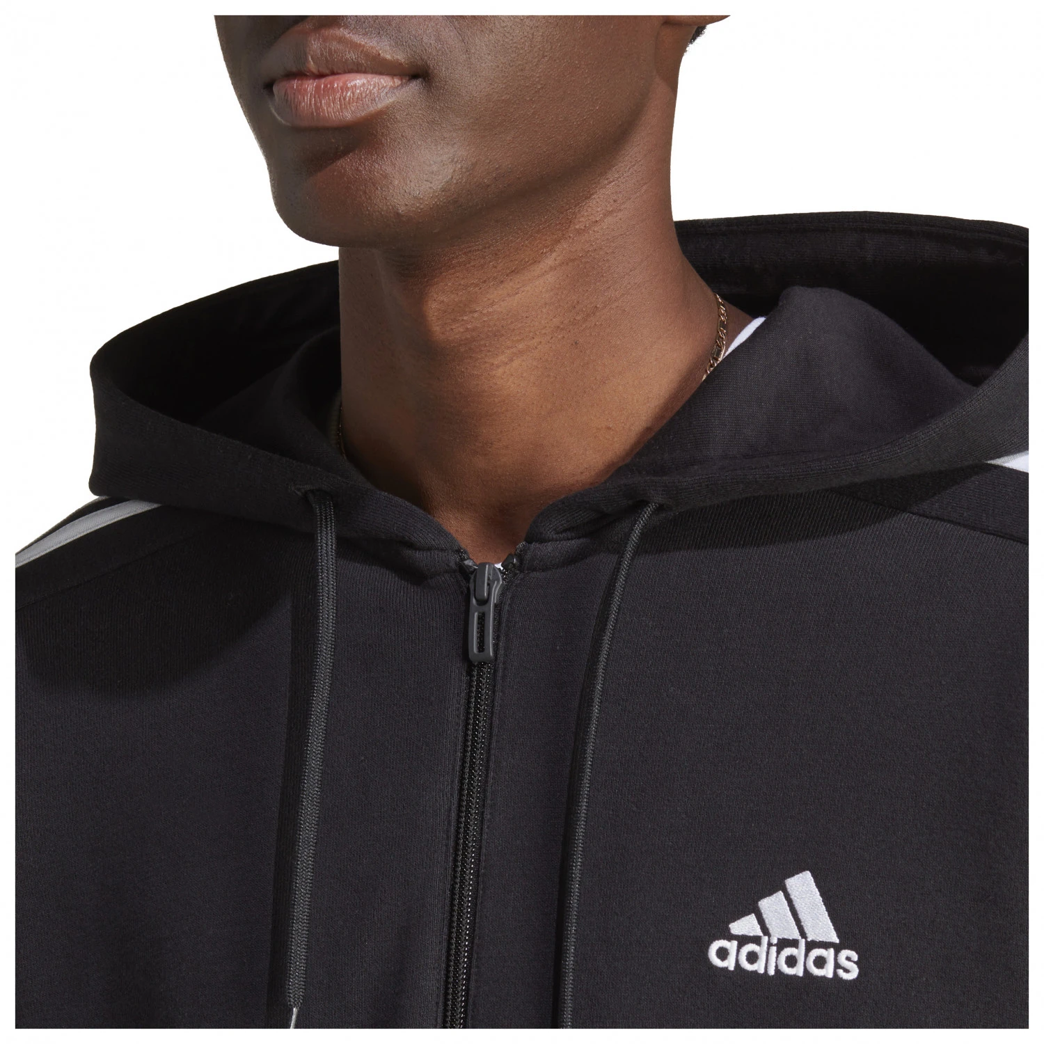 ADIDAS 3-Stripes FT Full Zip Hoody - Hoodie 11 ADIDAS 3-Stripes FT Full Zip Hoody - Hoodie - Image 9