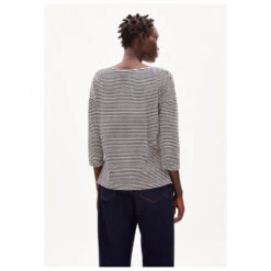 Armedangels Women's Sianaa Lovely Stripes - Longsleeve -Casual Style Shop armedangels womens sianaa lovely stripes longsleeve detail 3