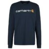 Carhartt Core Logo L/S - Longsleeve -Casual Style Shop carhartt core logo l s longsleeve