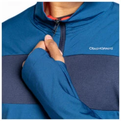 Craghoppers NosiLife Valens Half Zip - Longsleeve -Casual Style Shop craghoppers nosilife valens half zip longsleeve detail 4