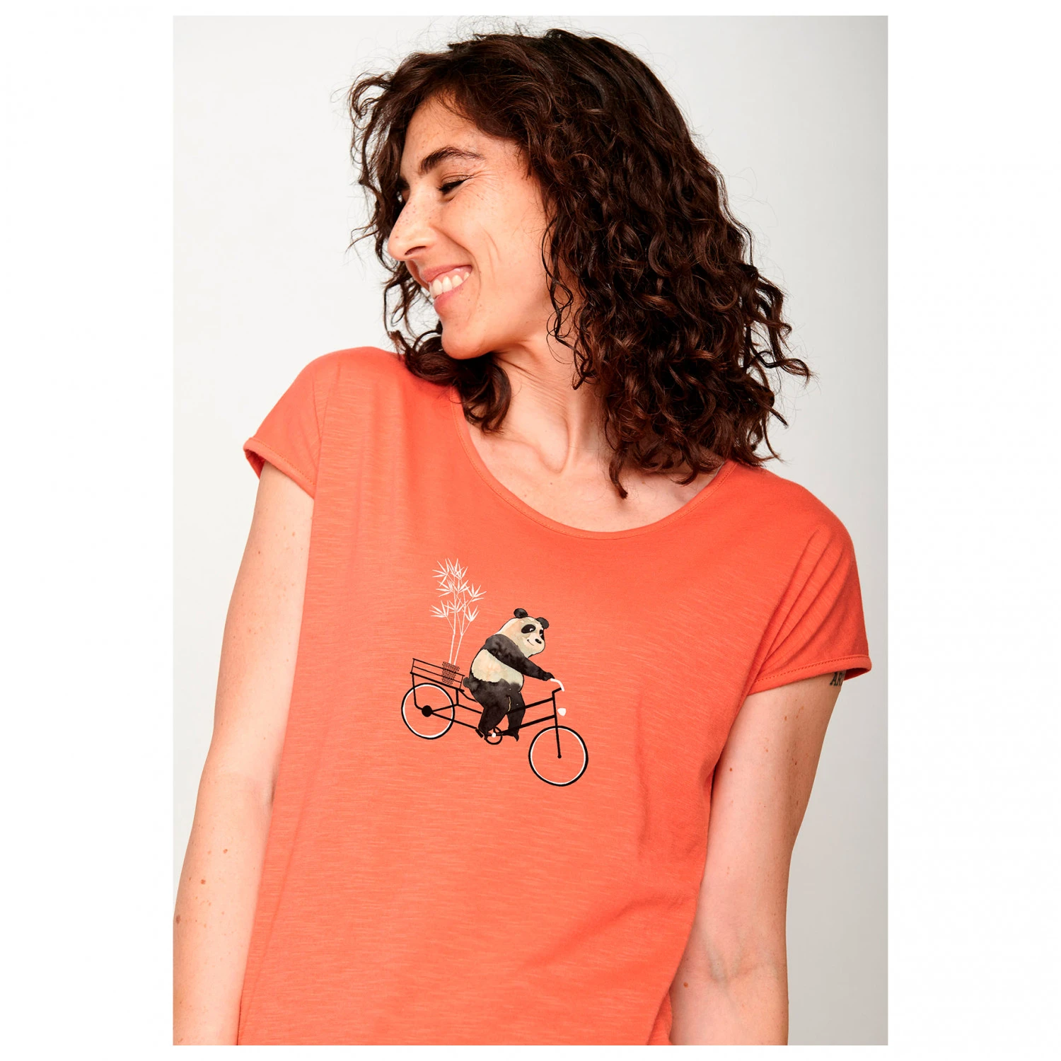 Women's Bike Panda Cool - T-shirt 6 Women's Bike Panda Cool - T-shirt - Image 4
