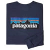 Patagonia L/S P-6 Logo Responsibili-Tee - Longsleeve -Casual Style Shop patagonia l s p 6 logo responsibili tee longsleeve