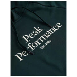 Peak Performance Original Hood - Hoodie -Casual Style Shop peak performance original hood hoodie detail 4