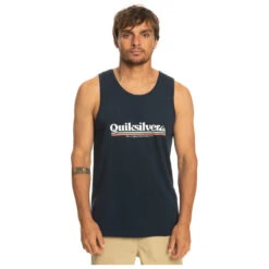 Quiksilver Between The Lines Tank - Tank Top -Casual Style Shop quiksilver between the lines tank tank top detail 3