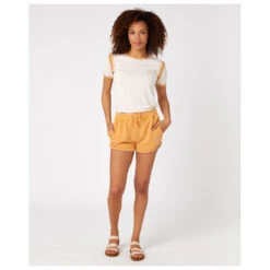 Rip Curl Women's Ringer Tee - T-shirt -Casual Style Shop rip curl womens ringer tee t shirt detail 3