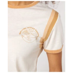 Rip Curl Women's Ringer Tee - T-shirt -Casual Style Shop rip curl womens ringer tee t shirt detail 5