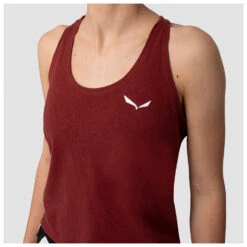 SALEWA Women's Lavaredo Hemp Crop Tanktop - Tank Top -Casual Style Shop salewa womens lavaredo hemp crop tanktop tank top detail 5