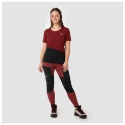 SALEWA Women's Puez Dry Responsive Cargo Tights - Walking Trousers -Casual Style Shop salewa womens puez dry responsive cargo tights walking trousers detail 2