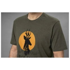 Seeland Buck Fever T-Shirt -Casual Style Shop seeland buck fever t shirt detail 3