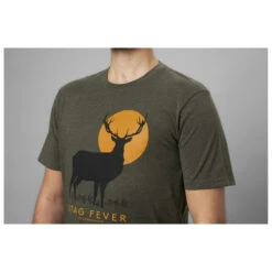 Seeland Stag Fever T-Shirt -Casual Style Shop seeland stag fever t shirt detail 3