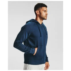 Under Armour Rival Fleece Fullzip Hoodie -Casual Style Shop under armour rival fleece fullzip hoodie detail 5